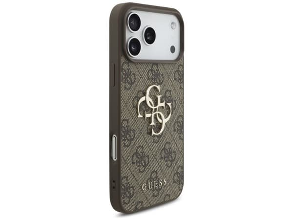 Guess 4G Big Logo Case for iPhone 17 Pro Max / 18 Pro Max - Brown