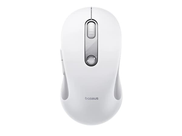 Baseus F02 Belaide Ergonomiška Bluetooth Pele - Balta
