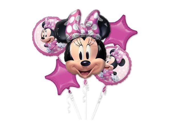 Minnie Mouse folie ballonbuket