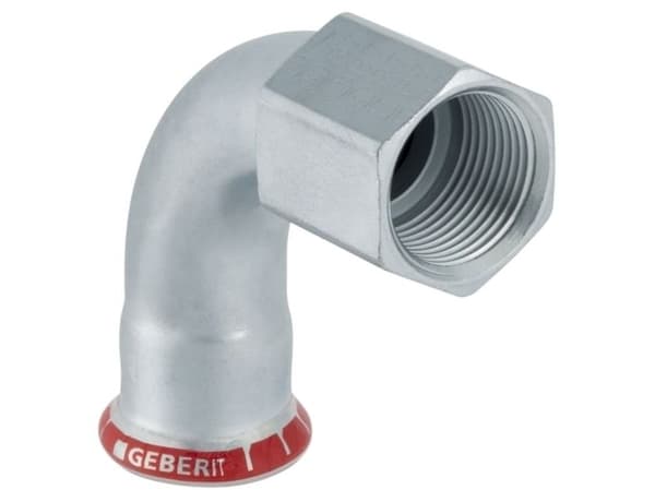 GEBERIT Bøjning FZ 90 grader 22-3/4 muffe / muffe mapress