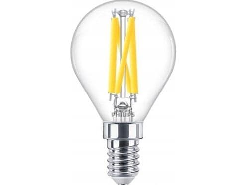 Philips MASTER LED Crown DimTone 5.9W (60W) E14 P45 Kirkas E14 P45