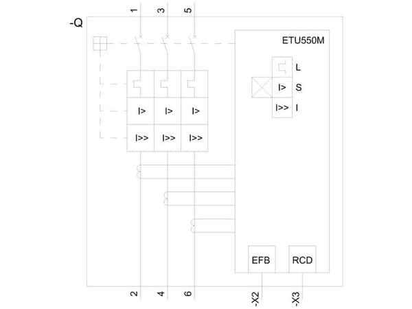 Siemens 3VA2110-5MP32-0AA0, IP40