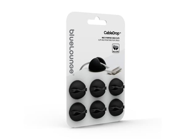 Bluelounge CableDrop, 6 kpl