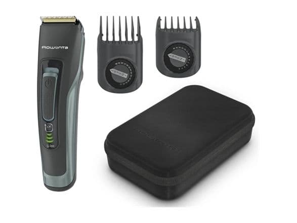 Rowenta Advancer Hair and Beard Trimmer for Men with 2 Adjustable Combs