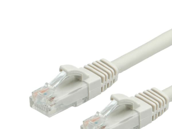 VALUE UTP Patch Cord Cat.6a, grey 0.5 m, U/UTP (UTP), Harmaa