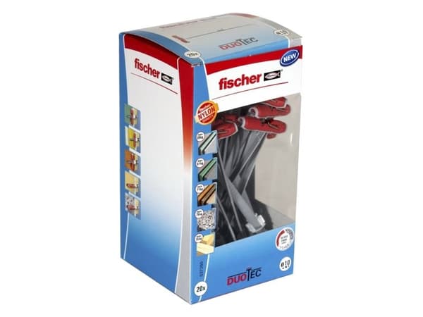 Fischer 50 mm 10 mm nippeli 537260 20 kpl