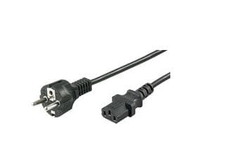 MicroConnect - Strömkabel - IEC 60320 - 5 m