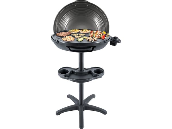 Steba VG 325, 2000 W, Grill, Elektrisk, Matstasjon, Griddle, Sort, Grå
