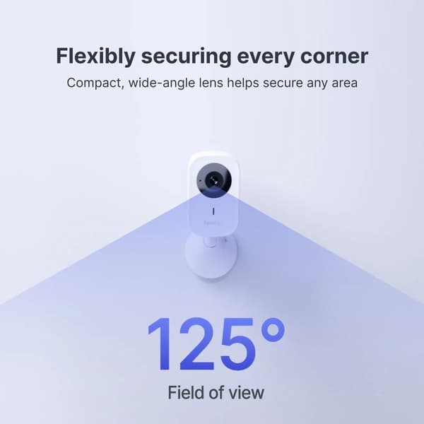 Synology CC400W, Smart Wi-Fi Camera, 4MP, AI Motion Detection, Wide-Angle View