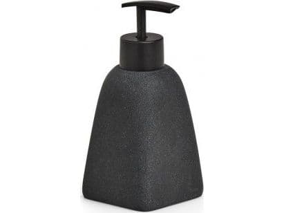 Zeller Present Dark Stone såpedispenser svart (18891)