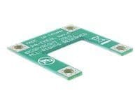 Delock Converter Mini PCI Express half-size > full-size - Kort för stigare