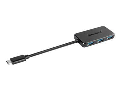Transcend HUB2C - Hub - 4 x USB 3.1 Gen 1 - stasjonær