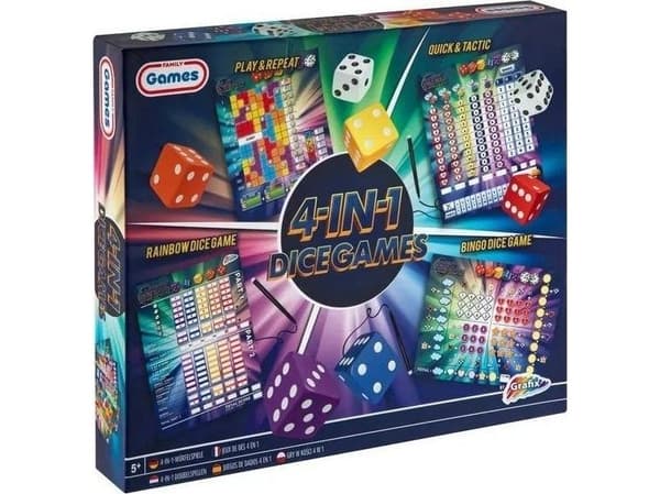 4-i-1 tärningsspel
