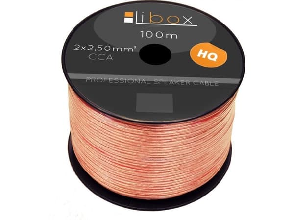 Högtalarkabel Libox 2x2,50