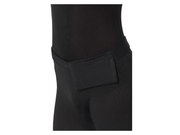 Svart skinsuit