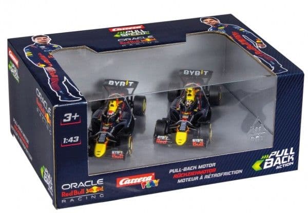 Pull & Speed Red Bull Twinpack kjøretøysett