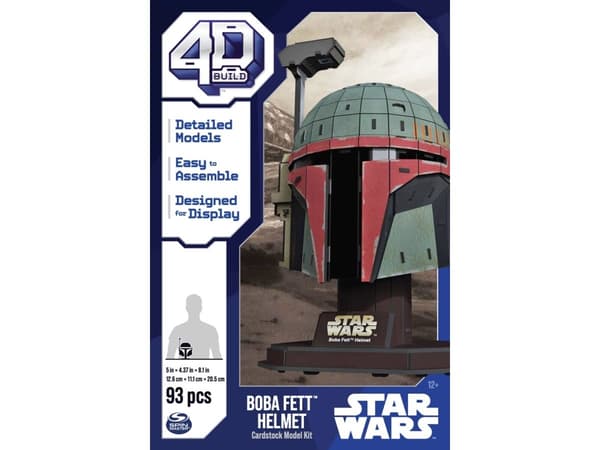 4D palapelit Boba Fett kypärä