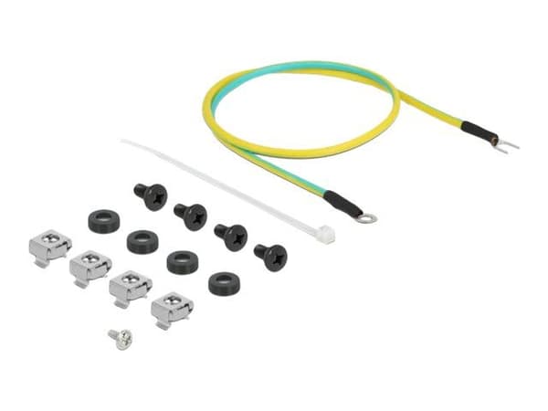 Delock - Koblingspanel - 1U - 19" - 24 porter