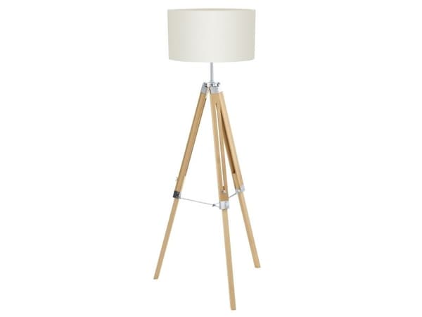 EGLO LANTADA golv krom/beige