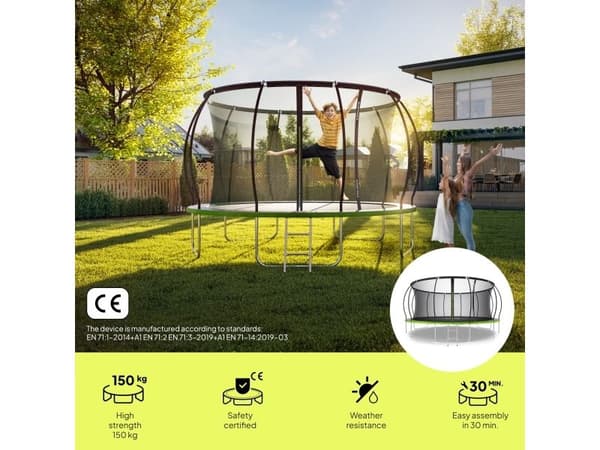 Studsmatta Zipro ZIPRO 16FT Jump Pro PREMIUM