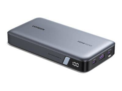 Ugreen 90597A, 25000 mAh, 5 V, Grå
