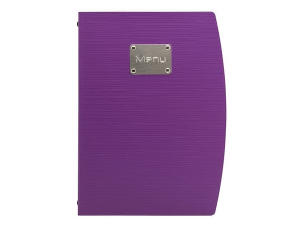 Securit® RIO A4 menyomslag i violett