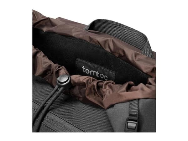 Tomtoc VintPack-TA1 laptop backpack, 22l (black)