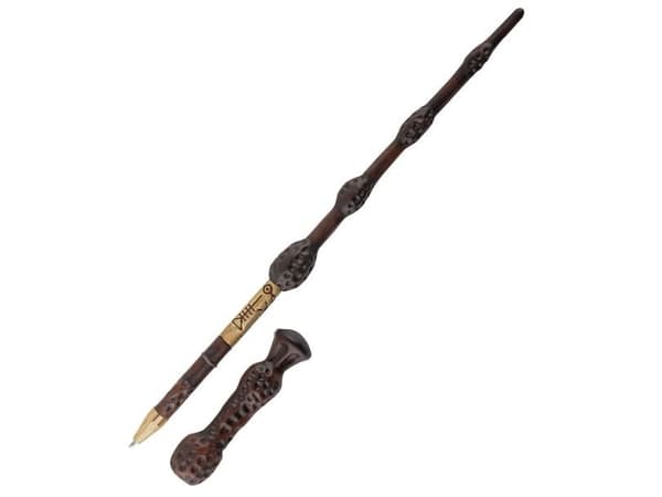 Dumbledore tryllestav kuglepen med stand