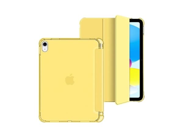Tech-Protect SC Pen hybriddeksel til iPad 10 / 2022 - gul - transparent