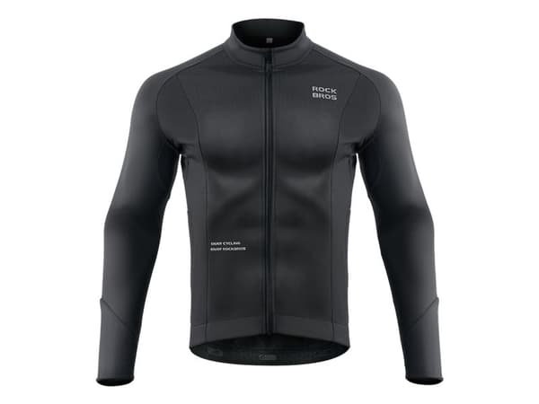 Rockbros långärmad cykeljacka höst/vinter M - svart