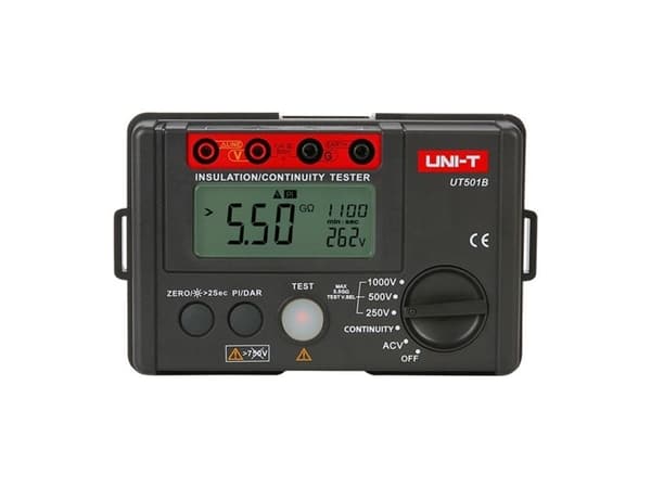 Isolasjonsmotstandsmåler UT-501B UNI-T