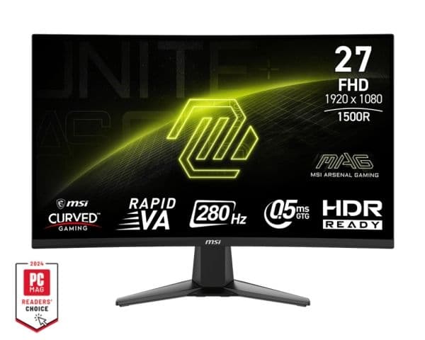 MSI MAG 276CXF -näyttö