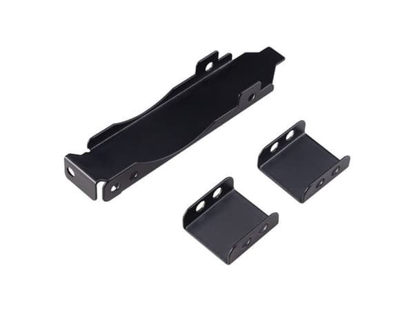 Akasa PCI Slot Bracket - kiinnityssarja - musta