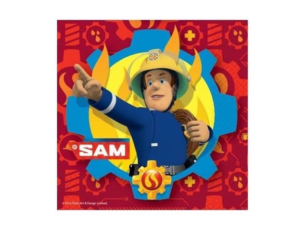 Brandmand Sam servietter