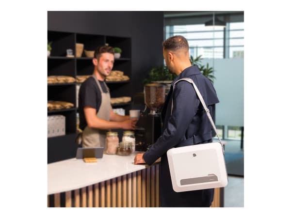 Fellowes Breyta - Notebookbæreveske - built-in notebook riser - 14" - hvit