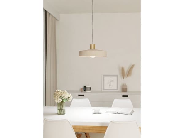 EGLO VALDIOLA PENDEL E27 Ø360 SAND/BM