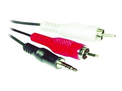MicroConnect - Audiokapel - RCA han til stereo mini-jackstik han - 10 m