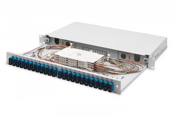 Digitus DN-96322/9 LWL-Patchpanel 24 porte SC 1 U