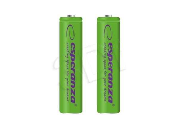 Esperanza AAA/R03 1000mAh batterier 2 stk.