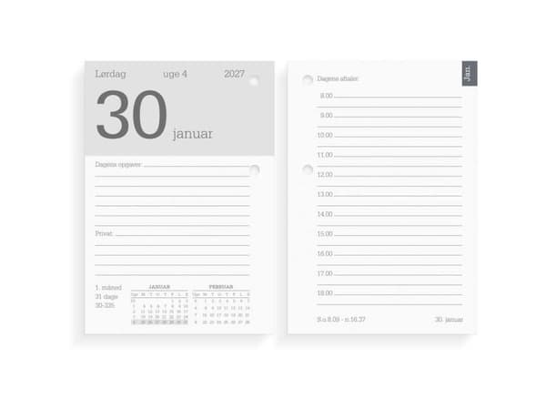 Blockkalender REFILL 2027