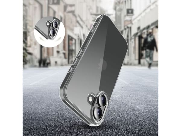 Tech-Protect FlexAir hybrid-etui til iPhone 17 - klar
