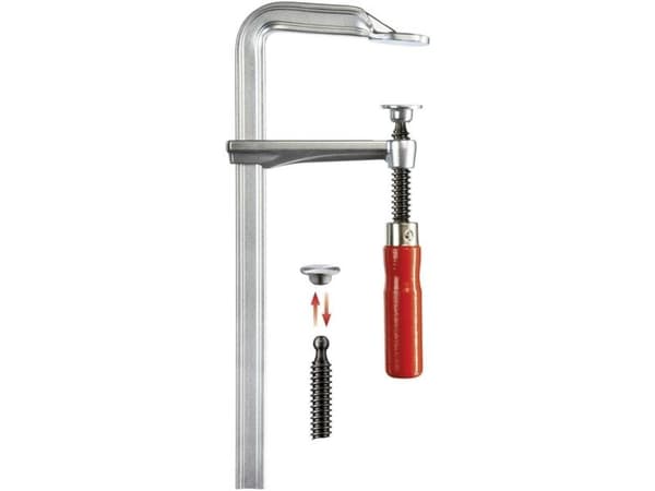 BESSEY GZ30-6, Rörhållare, Stål, 1 stk, 30 cm
