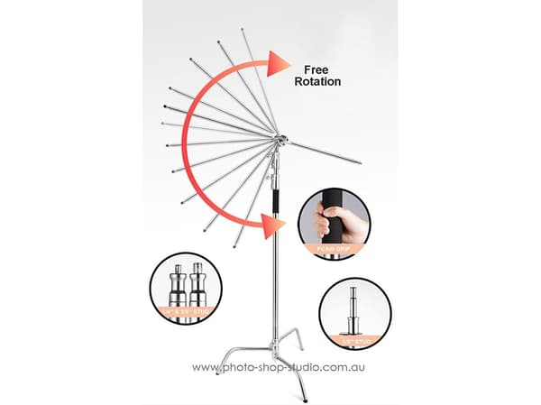 Jinbei ljusstativ C-Stand CK2 med bom