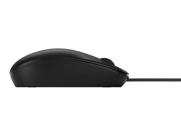 HP 125 - Hiiri - kaapeli - USB - musta