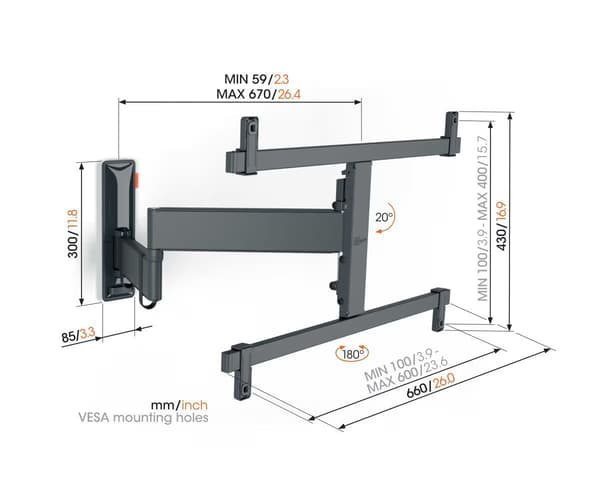 Vogels TVM 3665