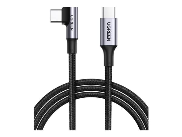 Ugreen 70643, 1 m, USB C, USB C, USB 2.0, 480 Mbit/s, Sort, Grå