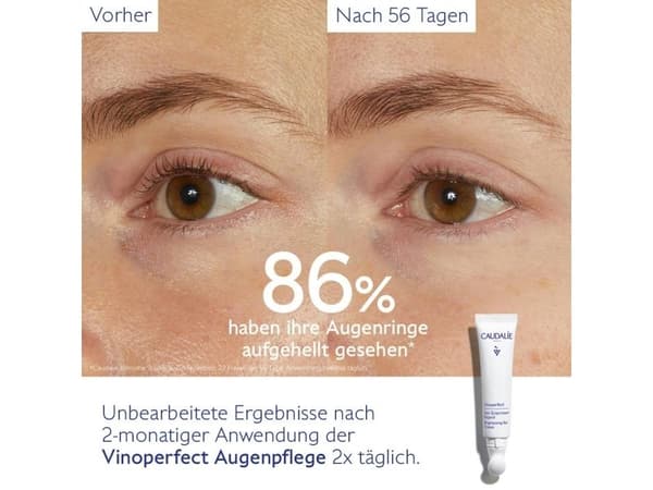 Caudalie Vinoperfect lysende øyekrem 15 ml