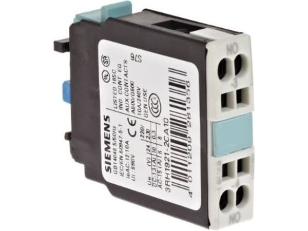 Siemens 3RH1921-2CA10 lisäkytkin 1 kpl