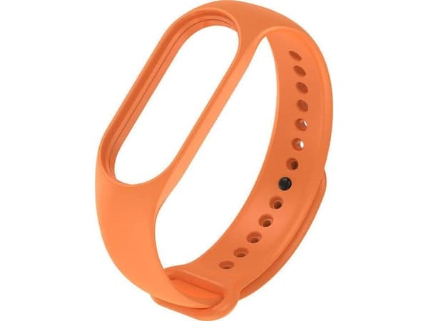 Utskiftbar silikonrem til Xiaomi Smart Band 7, oransje