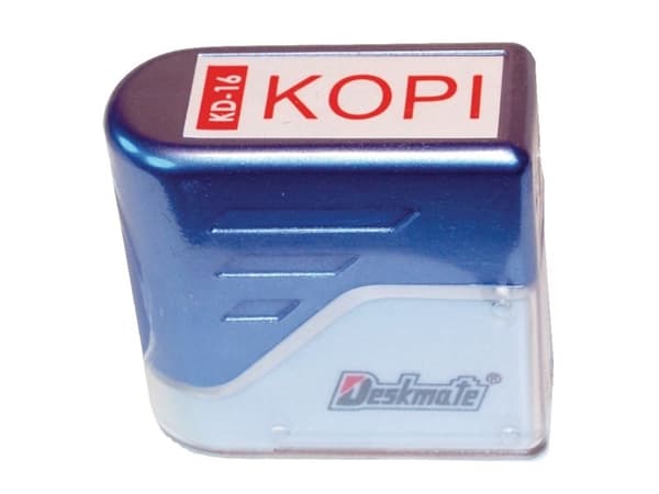 Stämpel Deskmate "KOPI"